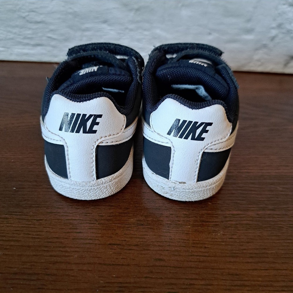 Nike Court Royale TD Toddler Shoes Midnight Navy White 833537-400 Size 5C - Picture 2 of 6